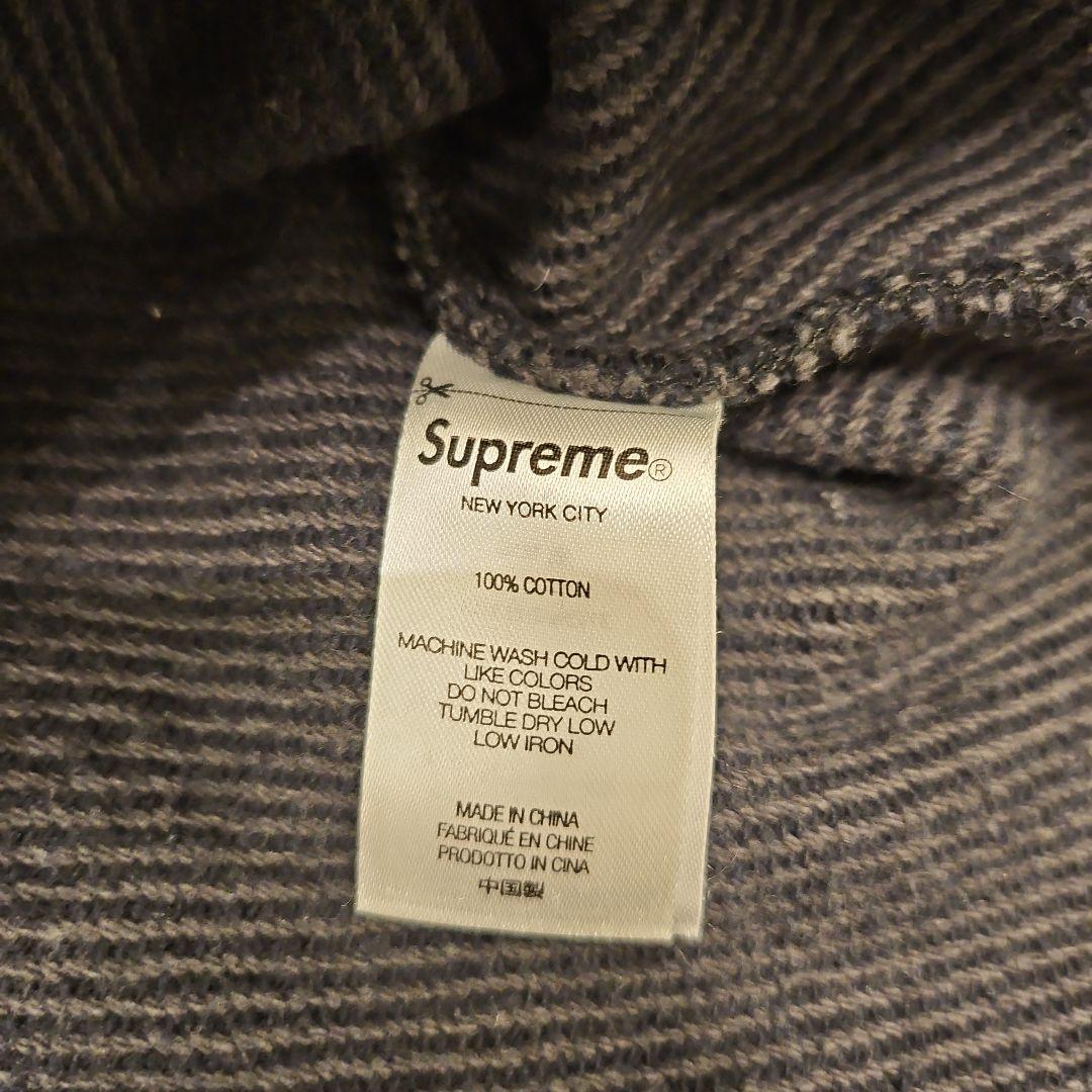 Supreme フランネルシャツ black XL