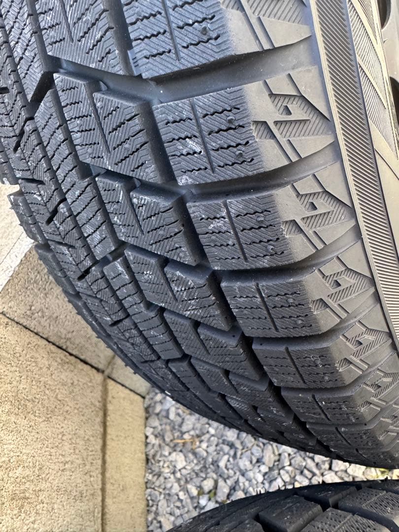 キ*2様 バリ山トヨタ15インチ鉄ホイール175/65R15スタッドレスタイヤ付