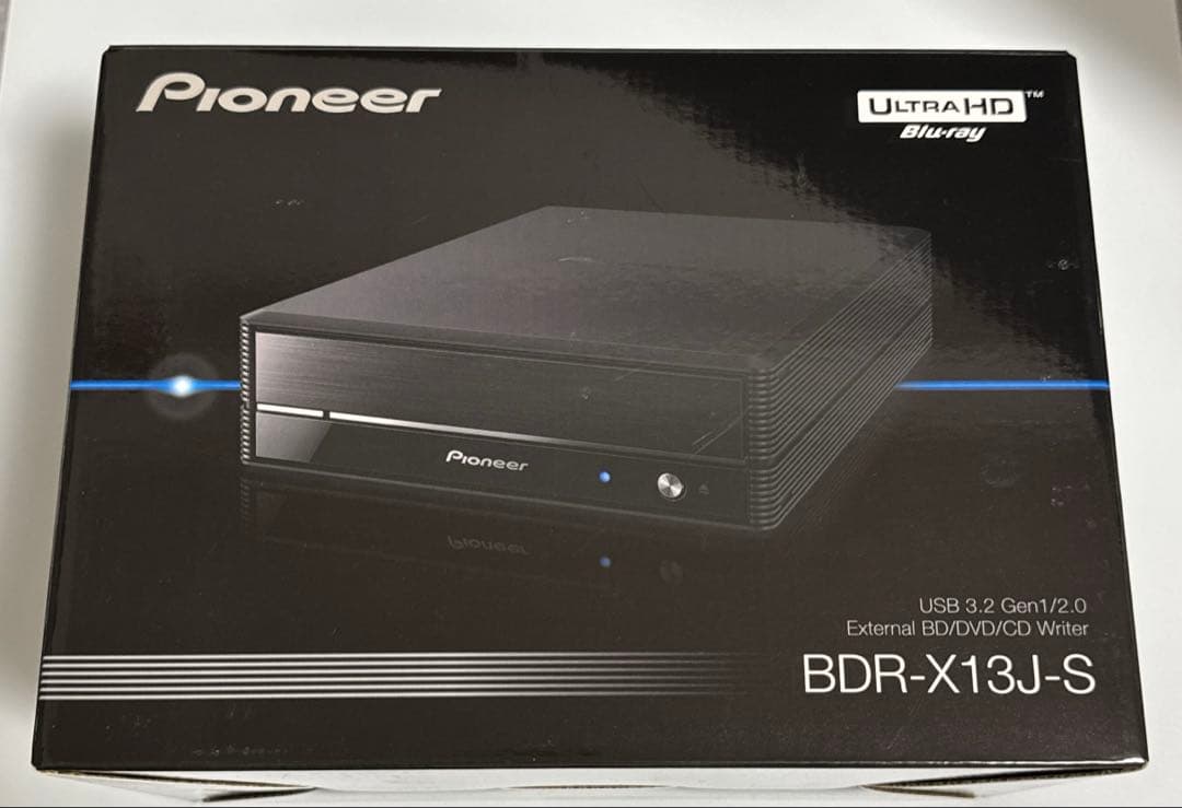 最終値下げ Pioneer BDR-X13J-S 外付けBlu-rayドライブ