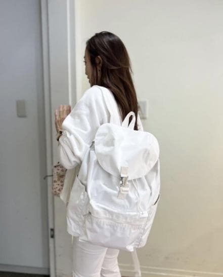 レスポートサック ホワイト 神崎恵 リュック バックパック