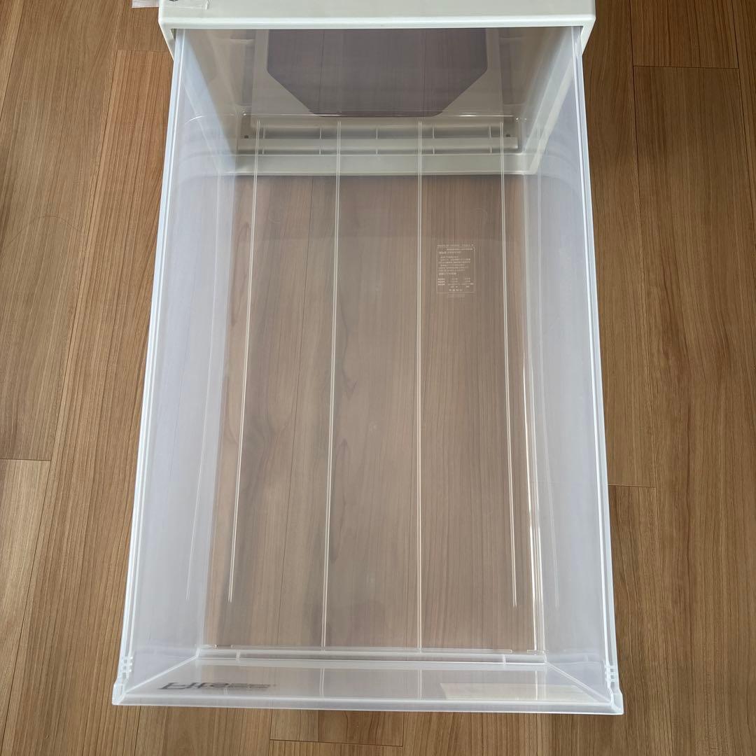 sold⑧天馬　Fits 収納ケース ワイドサイズ　カプチーノ　ディープL 1個