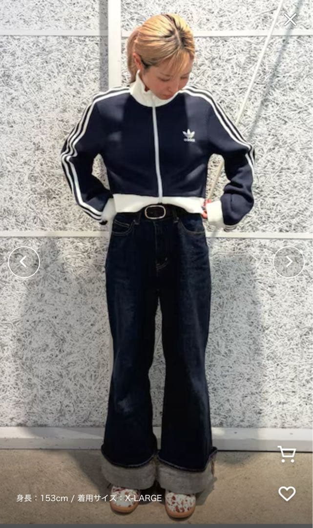 クロップ トラックトップ（ジャージ） / トラックジャケット完売商品