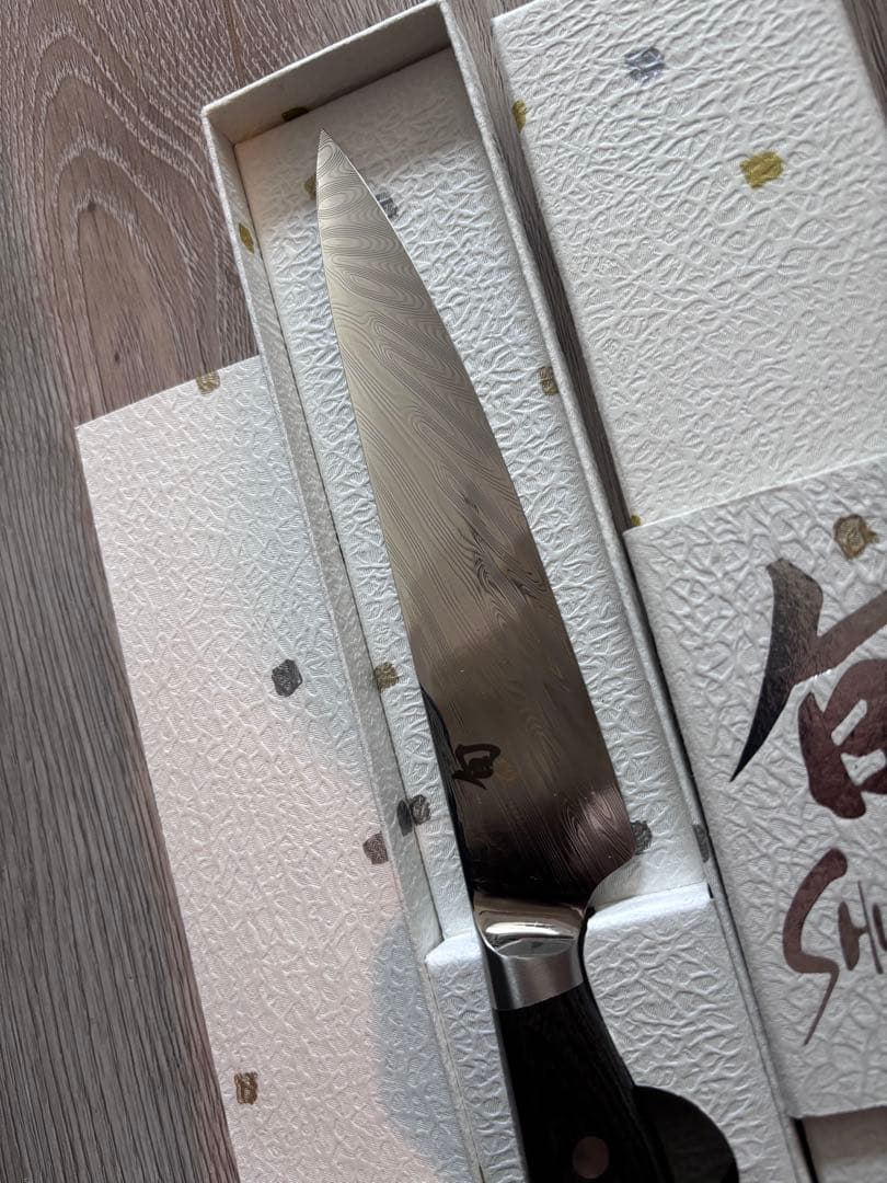 Shun 高級シェフ用包丁 6 Inch ブラウン NDC-0701