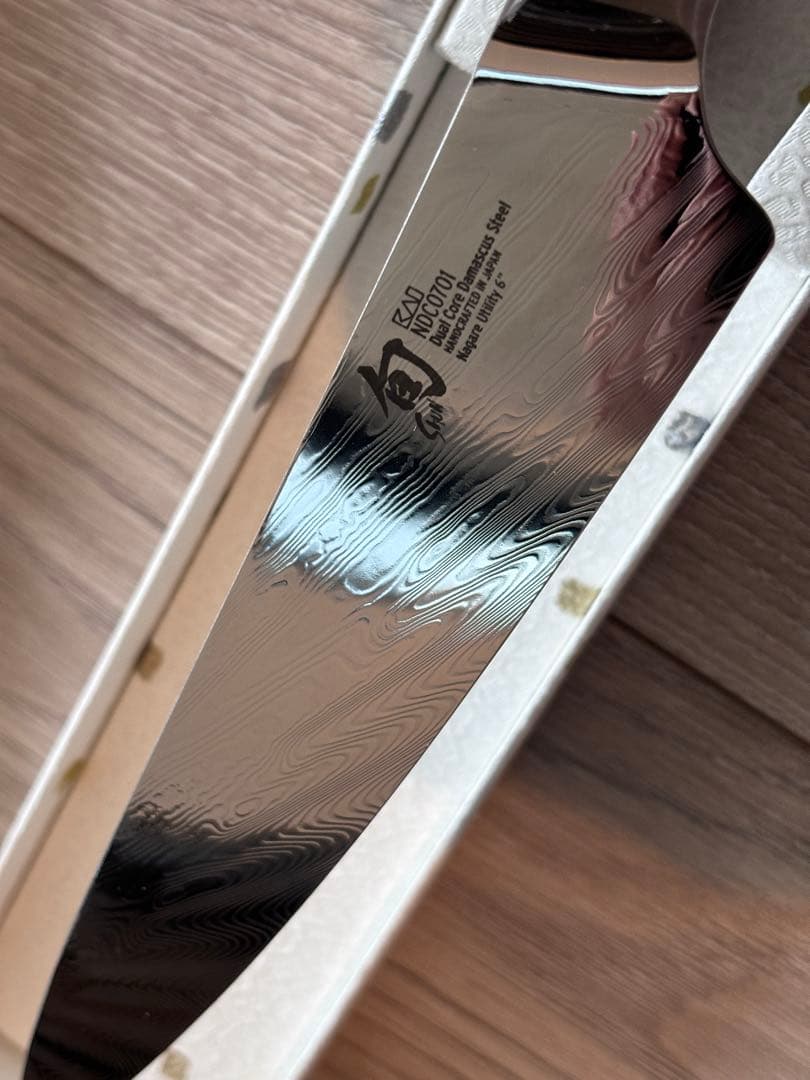 Shun 高級シェフ用包丁 6 Inch ブラウン NDC-0701