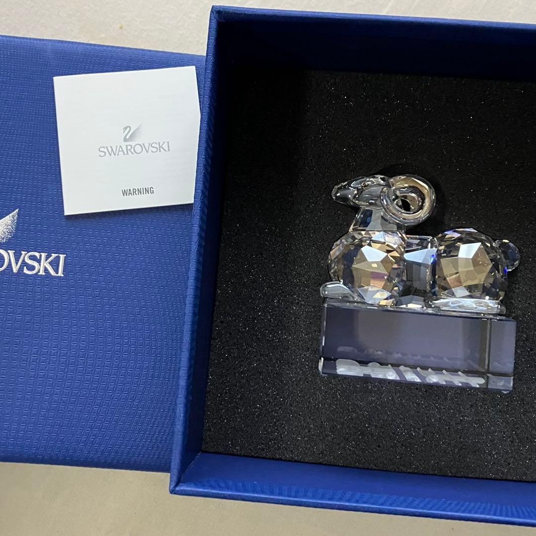 スワロフスキー置物 ゾディアック ヒツジ