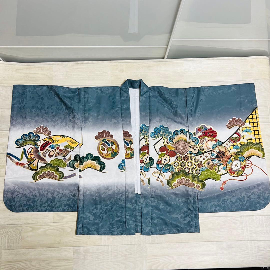 【超美品】七五三 五歳 男の子 着物フルセット 京越キョウエツ