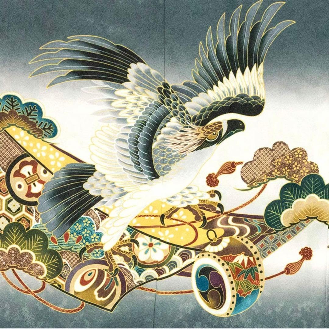 【超美品】七五三 五歳 男の子 着物フルセット 京越キョウエツ