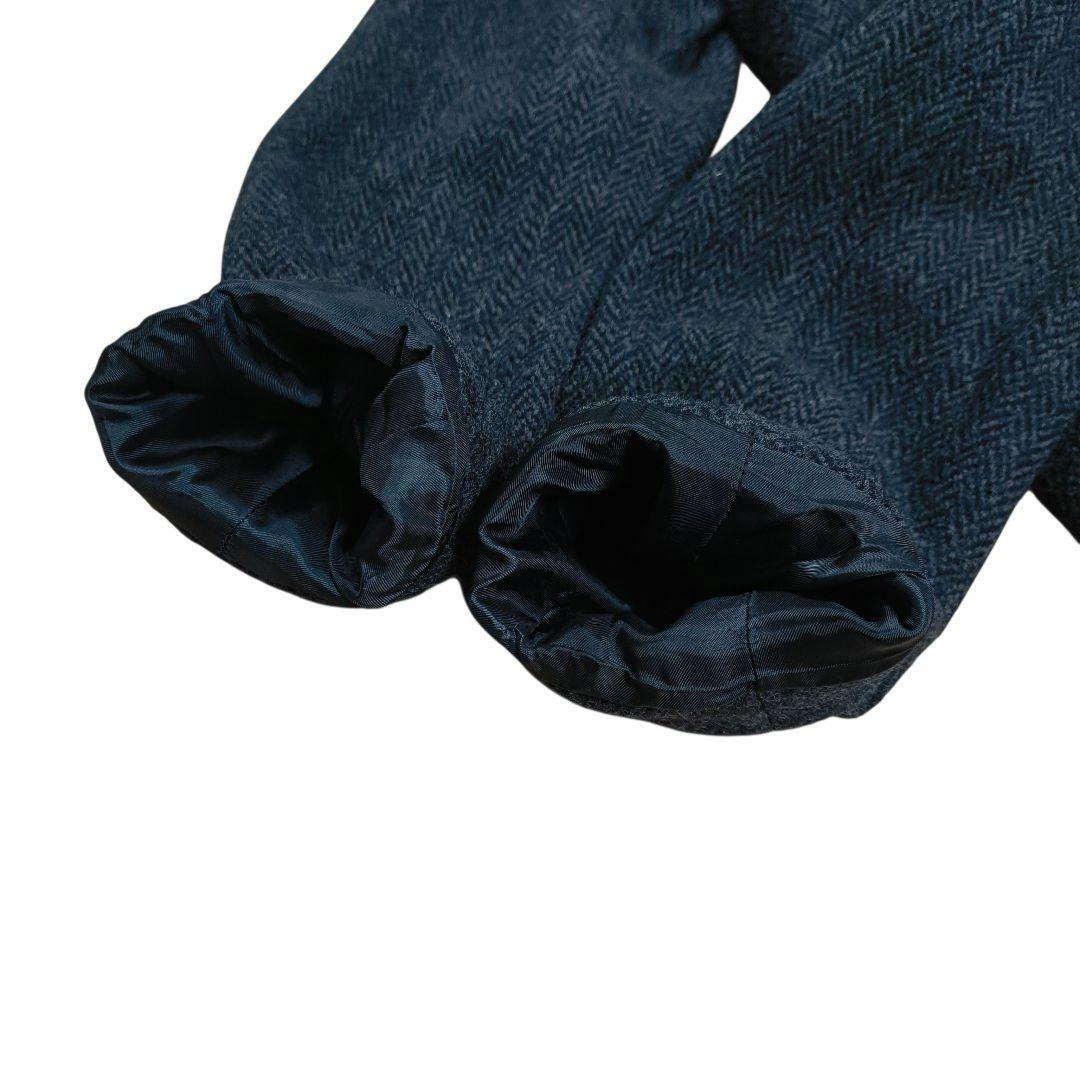 美品✨️ポロラルフローレン　ロングコート　ガウン　グレー系　L　ヘリンボーン