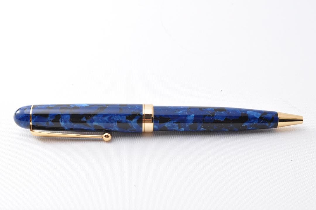 新品✨ ハンドメイド　ボールペン 大西製作所 手作り 【ブルー】