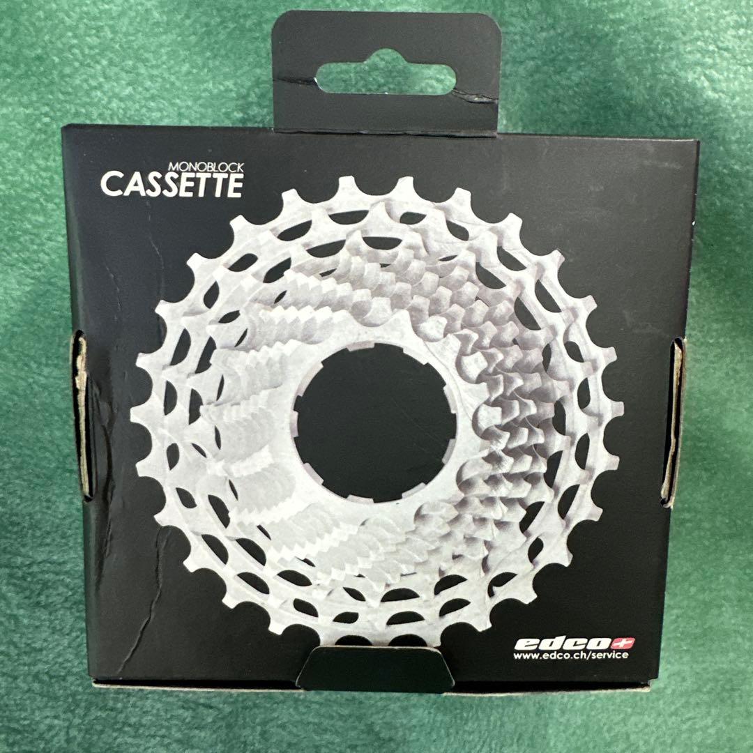 TNIカーボンロードホイール前後セットEDEOカセット付き中古品