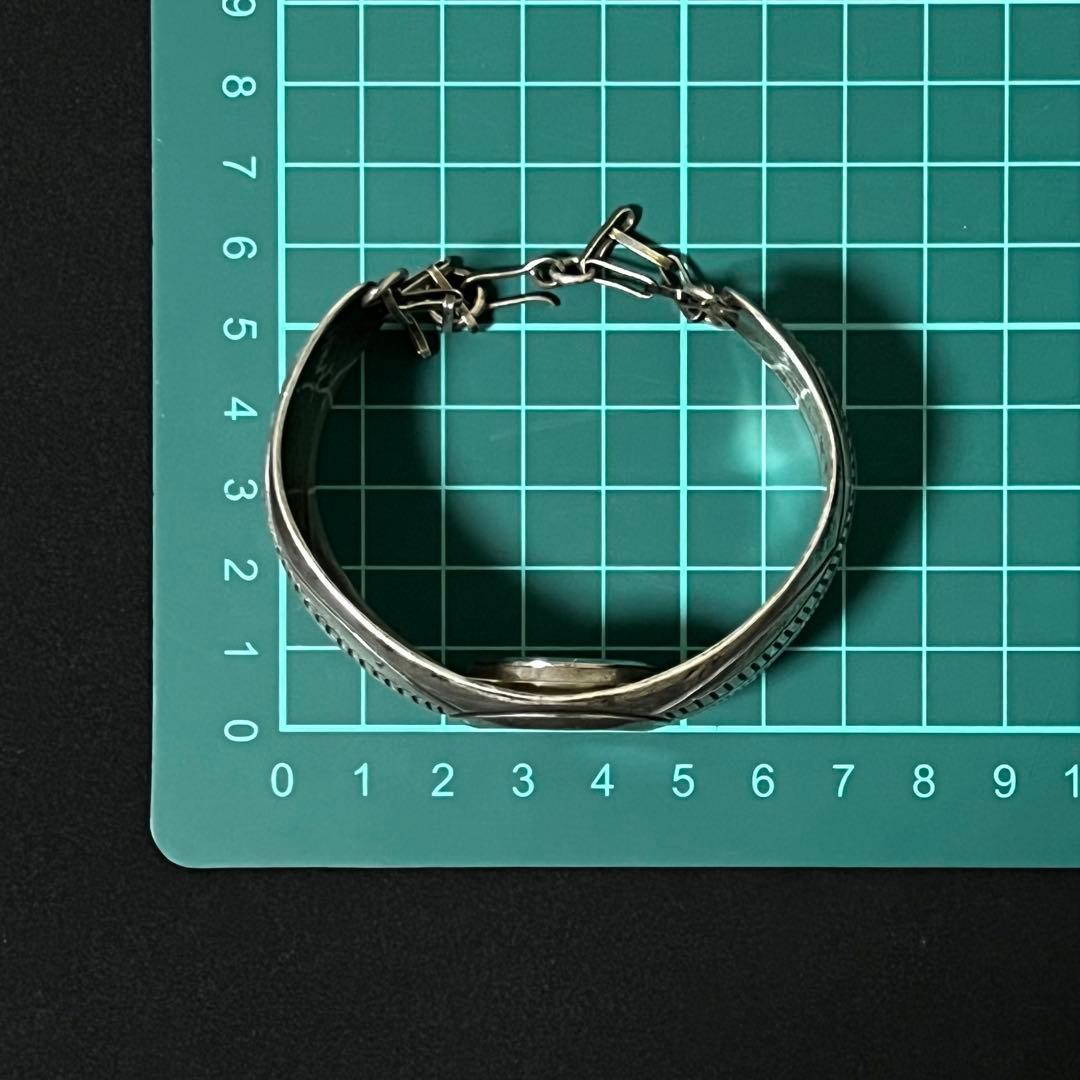 Carson B. バングルウォッチ スターリングシルバー ヴィンテージ ナバホ