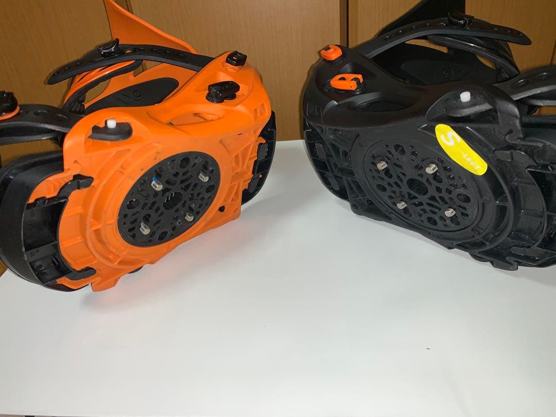 FLUX GT ビンディング 黒とオレンジ Sサイズ