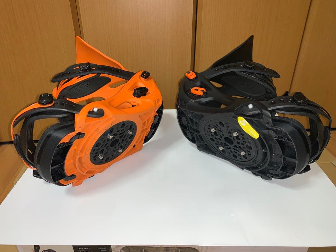 FLUX GT ビンディング 黒とオレンジ Sサイズ