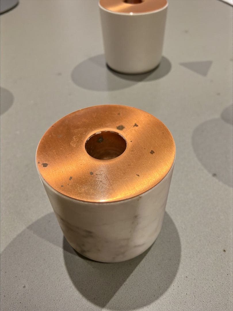 MENU CHUNK of Marble L チャンク キャンドルホルダー