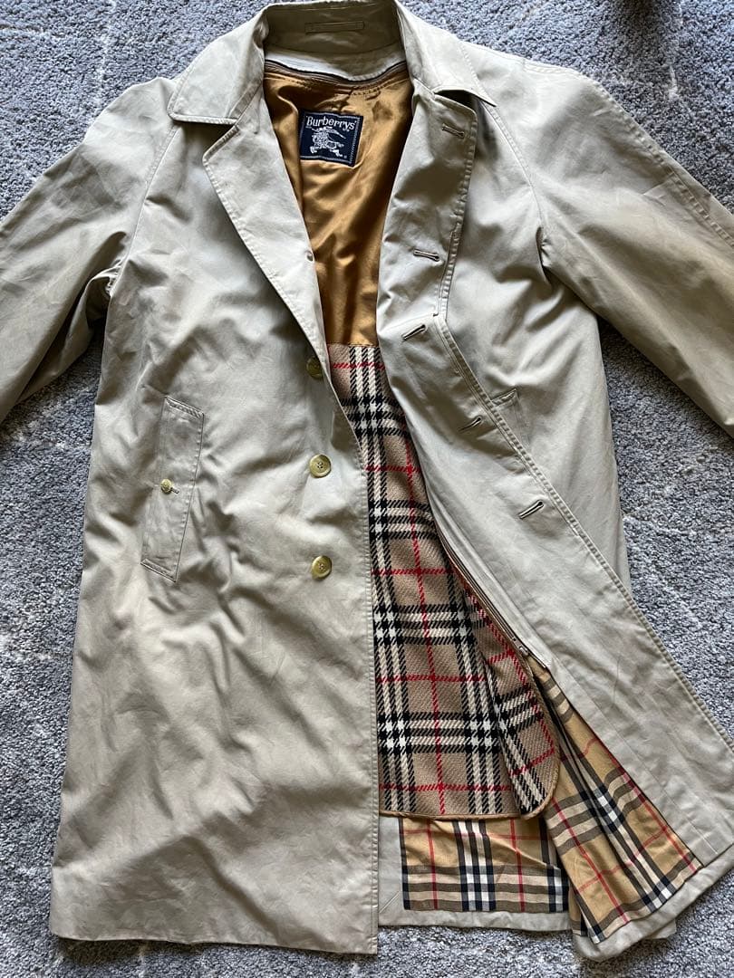 Burberry ステンカラーコート　メンズ