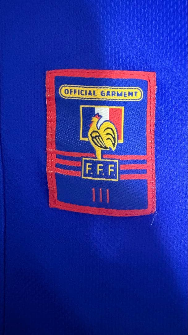 1998フランス代表ユニフォーム　ヴィンテージ