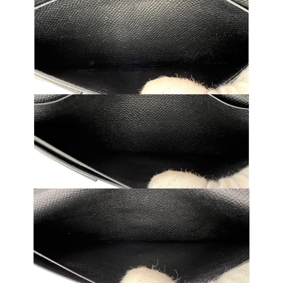 エルメス HERMES べアン クラシック エプソン ブラック シルバー