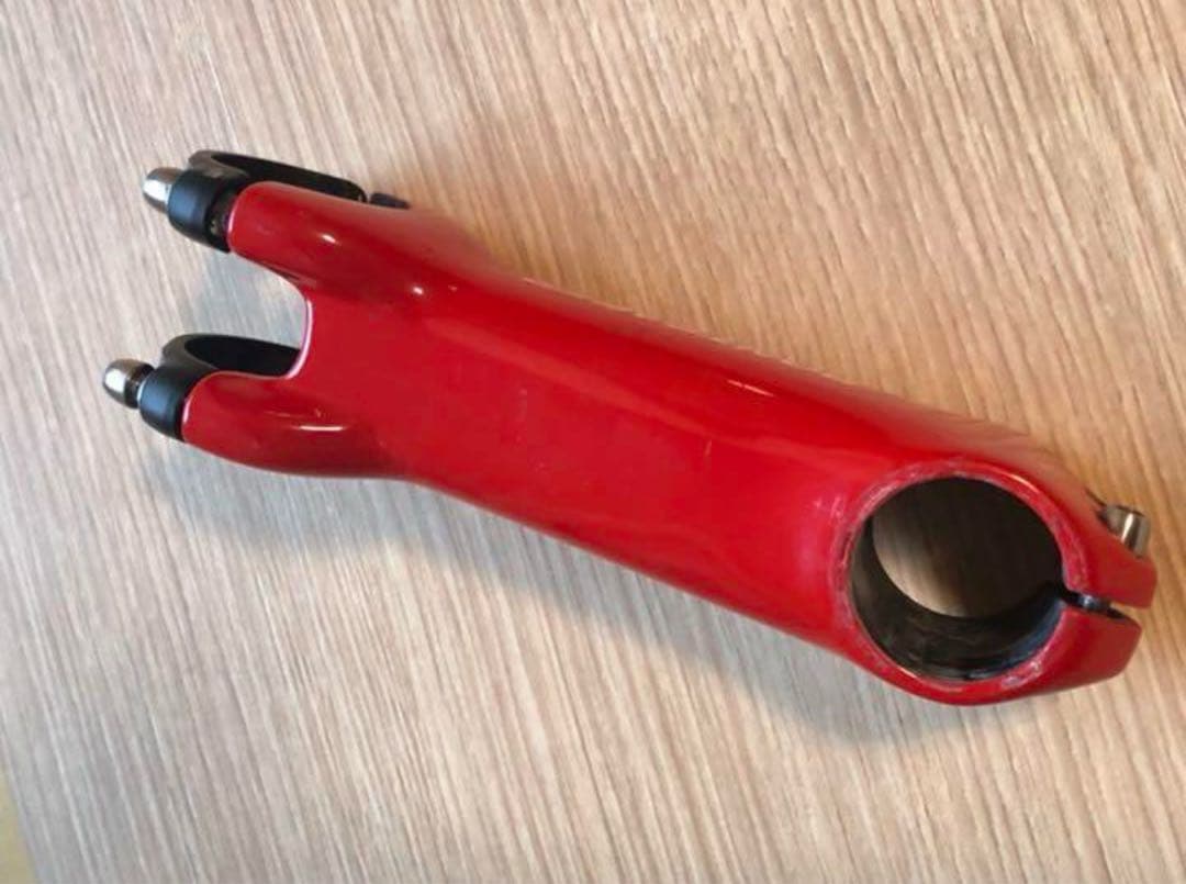 Trek Segafredo赤色カーボンステム　XXX120ミリ　ボントレガー