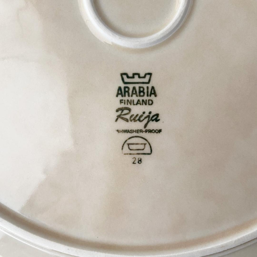 ARABIA Ruija ルイヤ 33.5cm 大皿 ヴィンテージプレート ③