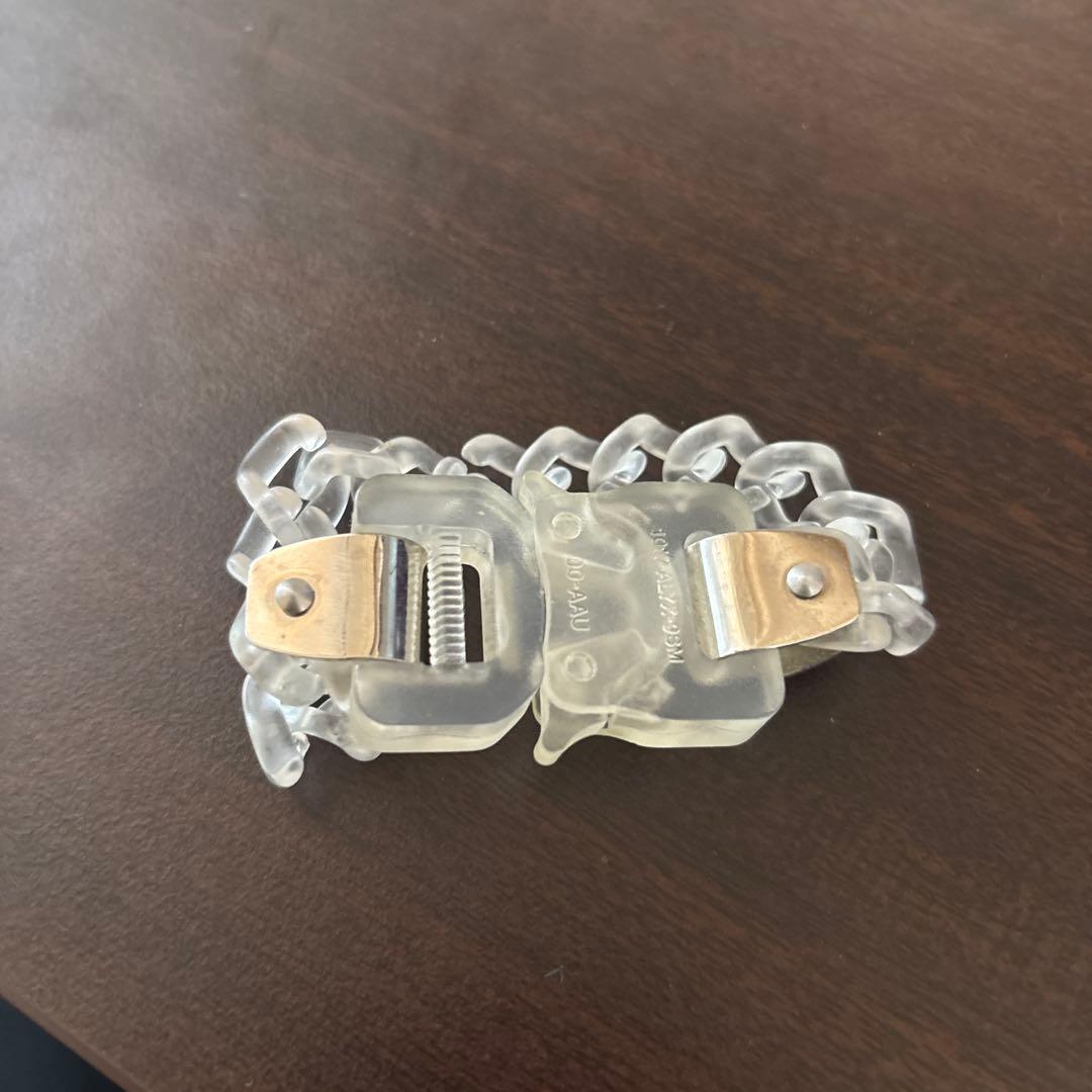 アクセサリー 1017 alyx 9sm transparent buckle chain