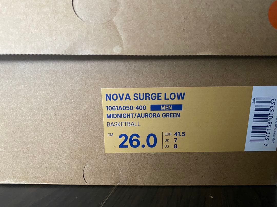 NOVA SURGE LOW 26.0cm ballaholic ボーラホリック