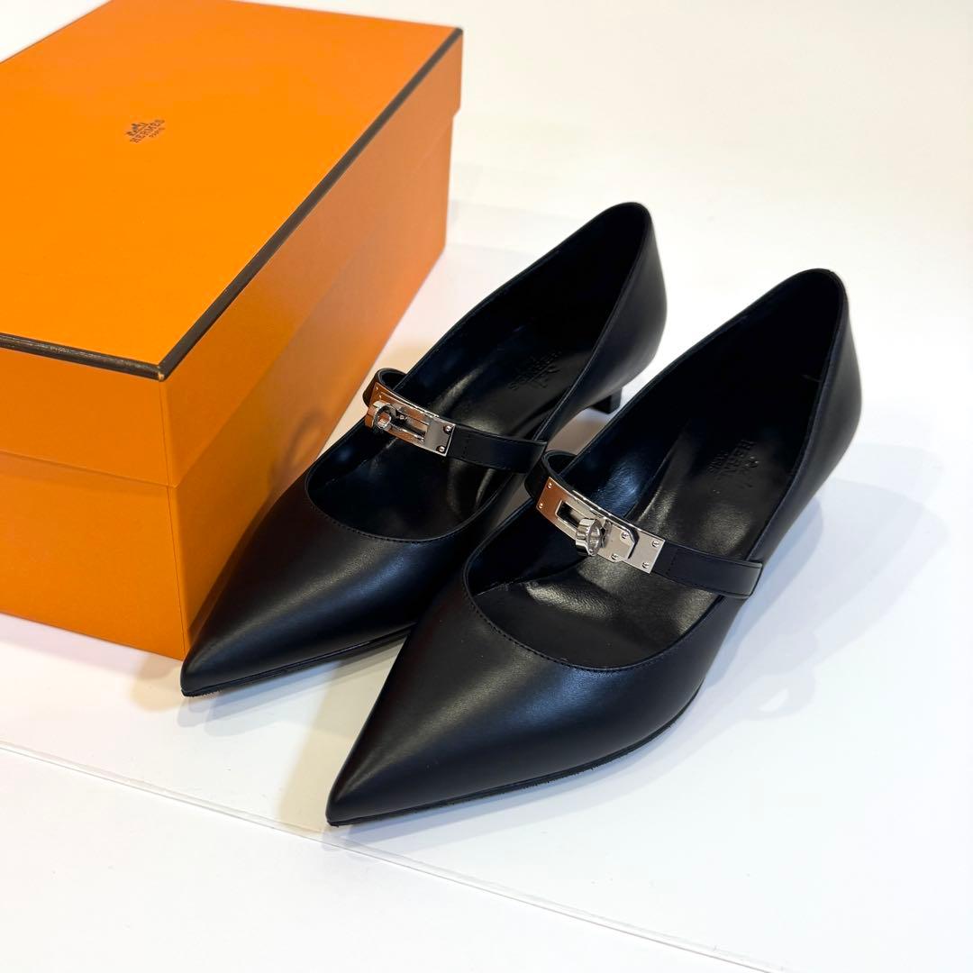 36.5 新品未使用 HERMES パンプス ケリー