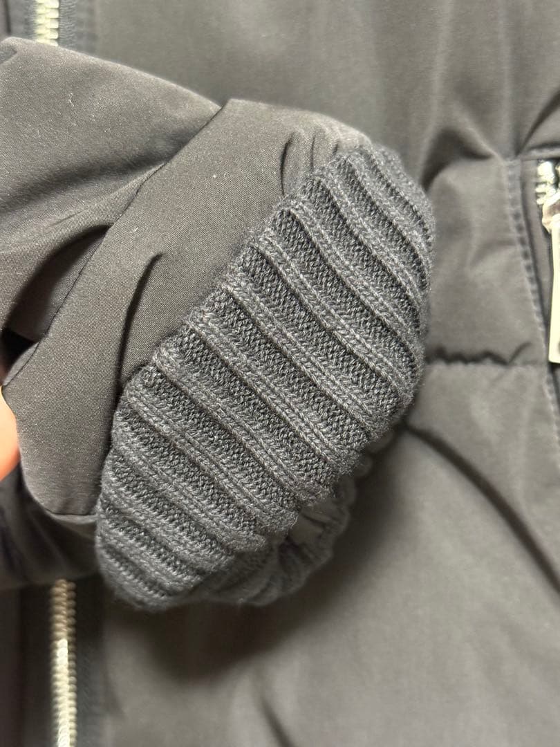 ZARA ダウン リブ仕上げパデッドアノラック　XS