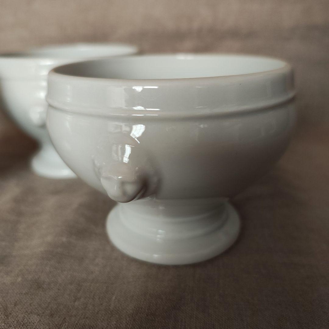 アピルコ　ライオンヘッド　スープボウル 3個セット