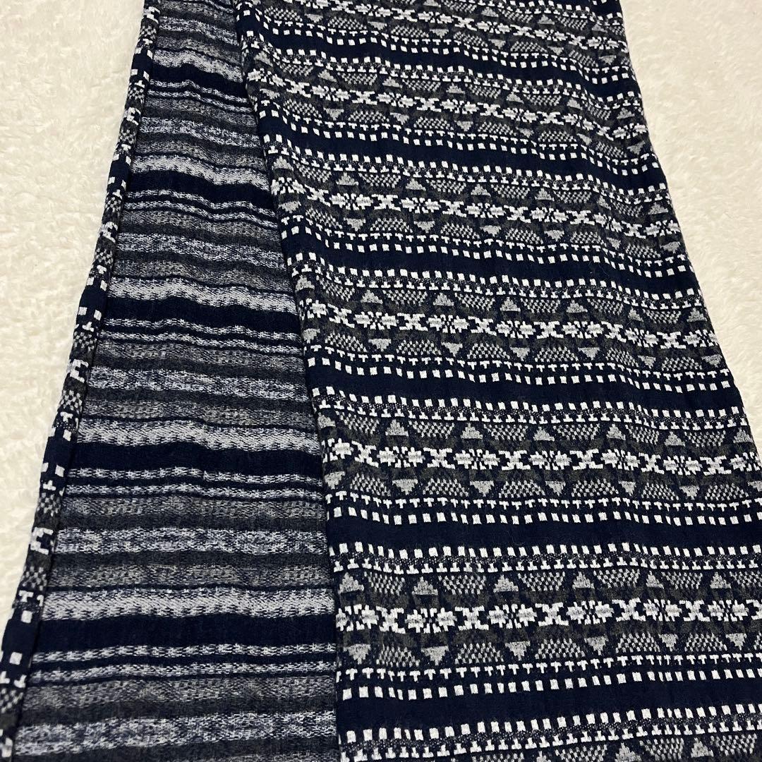 田中オムCOMME des GARÇONS HOMME ノルディック柄マフラー