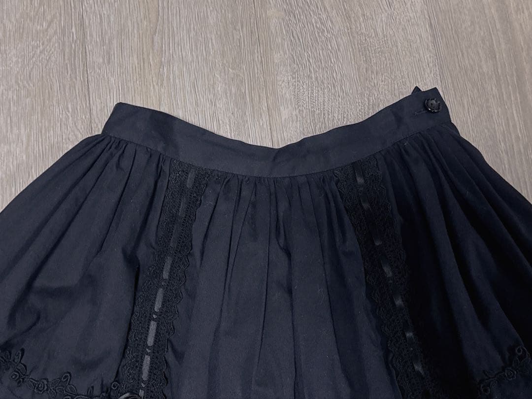 BABY 懐古ロリータ スカート　黒