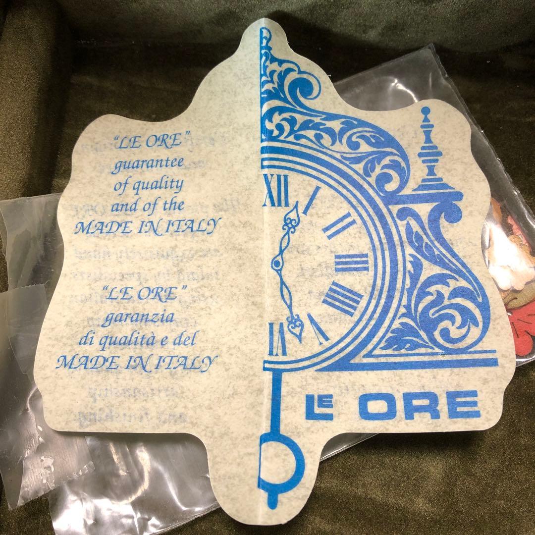 LE ORE 手巻きオルゴール 楽器デザイン