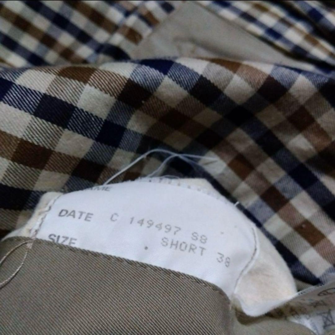 本日限定　英国製アクアスキュータム アクア5 カーキ玉虫