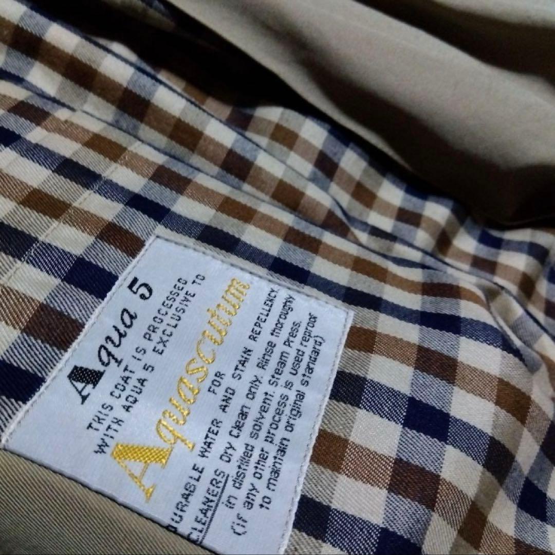 本日限定　英国製アクアスキュータム アクア5 カーキ玉虫