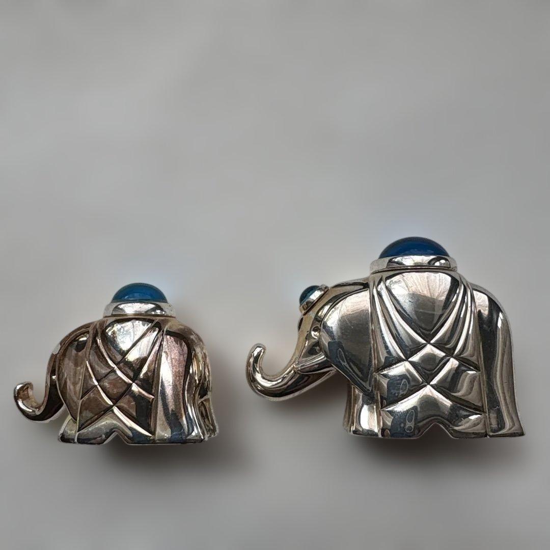 【激レア】✨CHRISTOFLE✨クリストフル エレファント 象 置物　銀