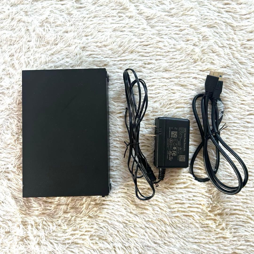 【美品】バッファロー 外付けハードディスク 3TB 4K対応 動作確認済 HDD