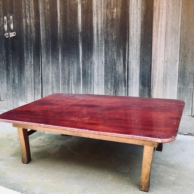 ちゃぶ台　ローテーブル　骨董　蚤の市