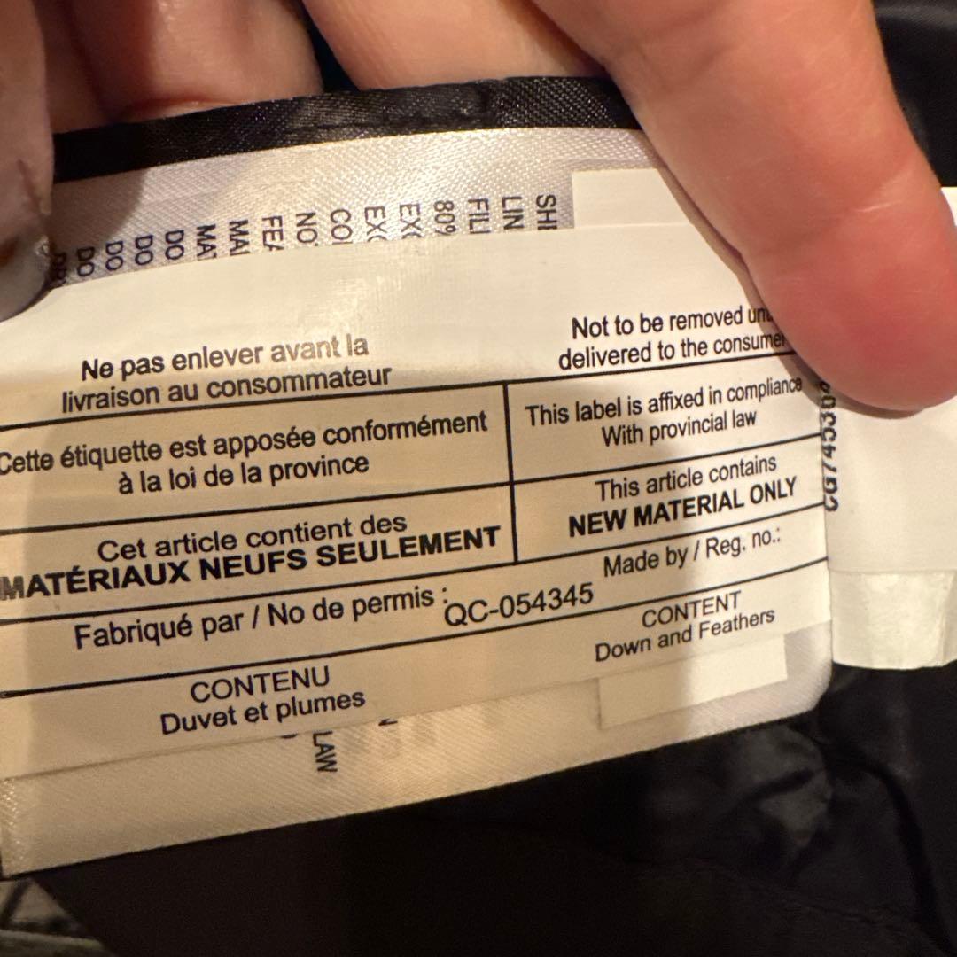   ダウンベスト ブラック Ｓ