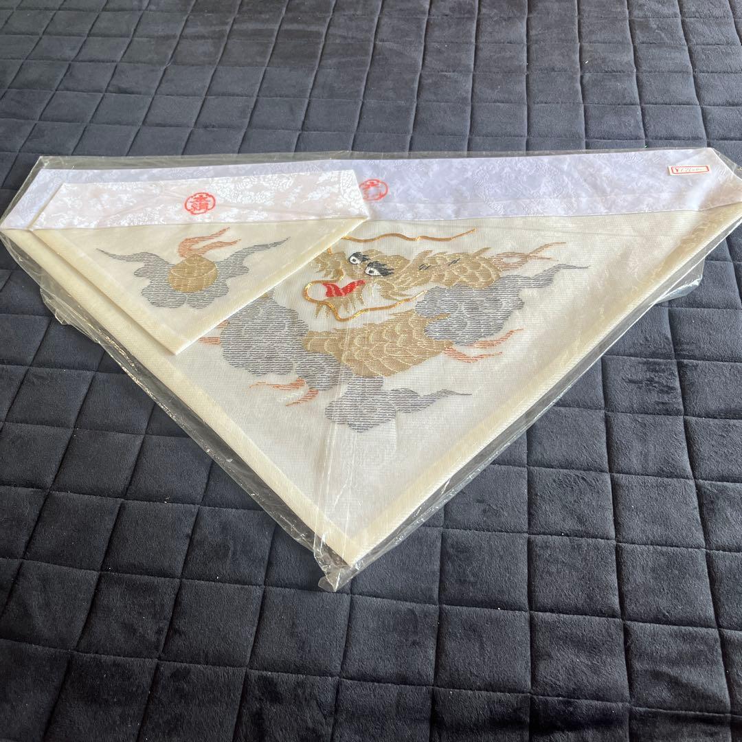 お仏具打敷夏用100代サイズ 大　約　幅63×38cm 小　約　幅29×20cm