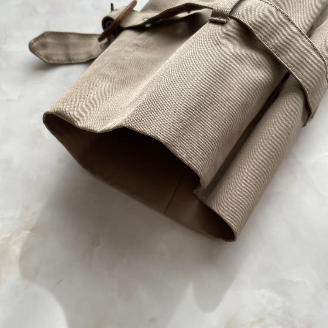 希少80s　Aquascutum　トレンチコート　チェック　英国製　XL〜XXL