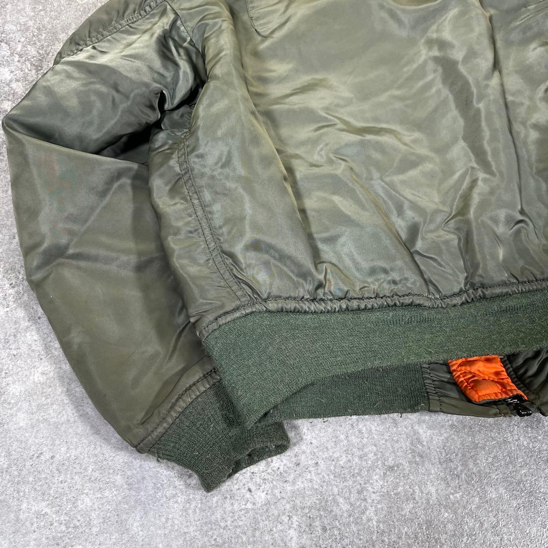 USA製　90年代　アルファ　MA-1 フライトジャケット　IDEAL サイズS