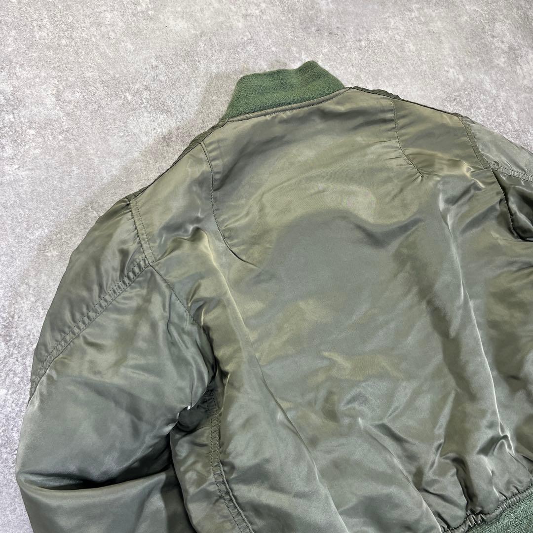 USA製　90年代　アルファ　MA-1 フライトジャケット　IDEAL サイズS