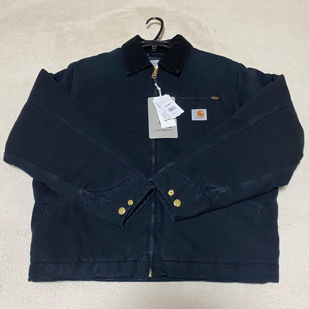 Carhartt WIP OG DETROIT JACKET ブラックS