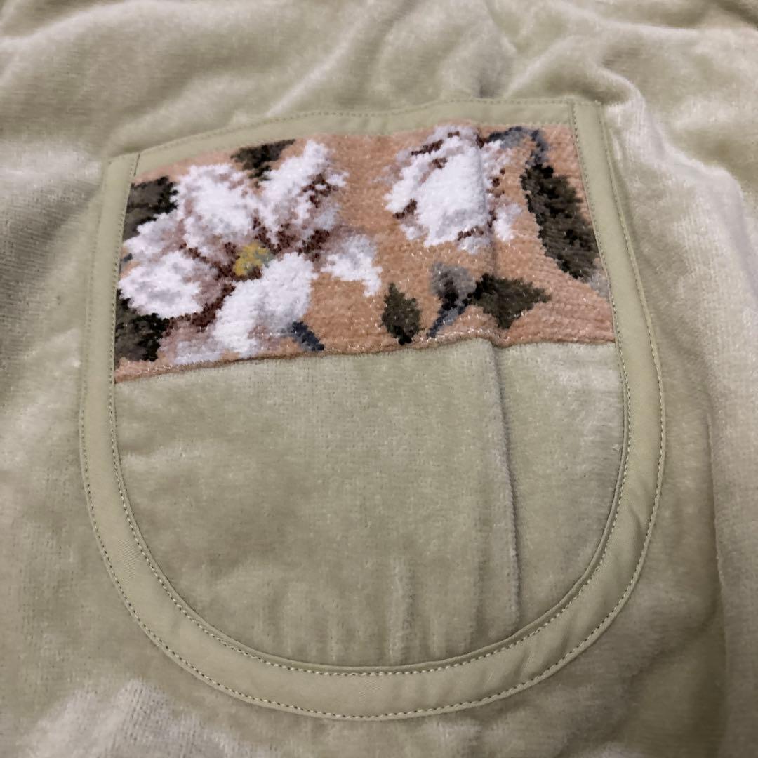 【新品未使用】ホットマン シェニール織 エプロン マグノリア柄 希少