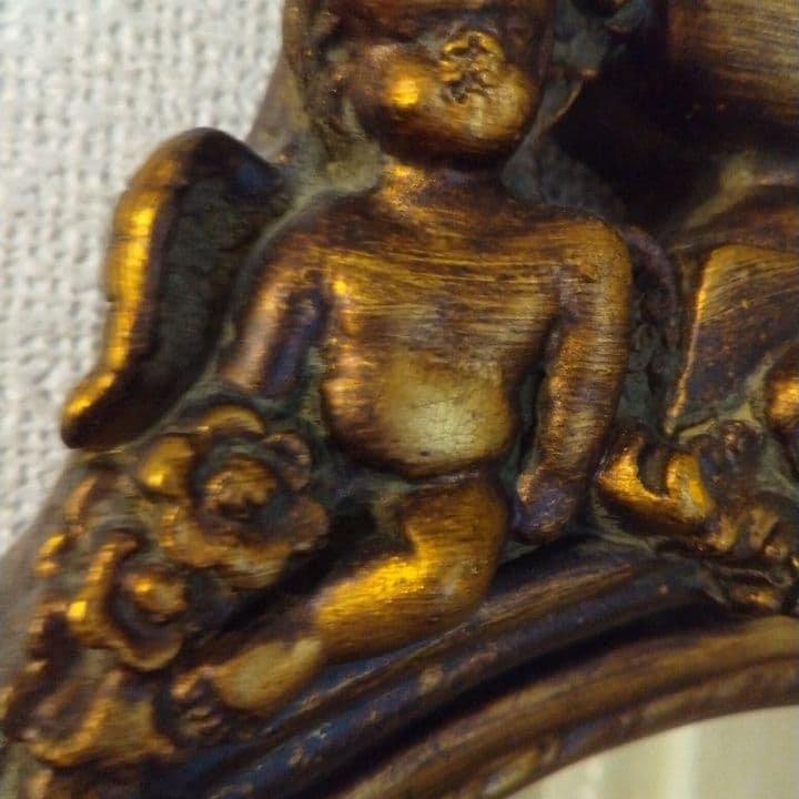 *激安！希少価値*イタリーミラー、ゴールドエンジェル