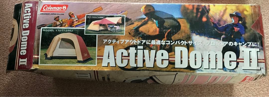 【新品・未使用】Coleman Active Dome II ドーム型テント