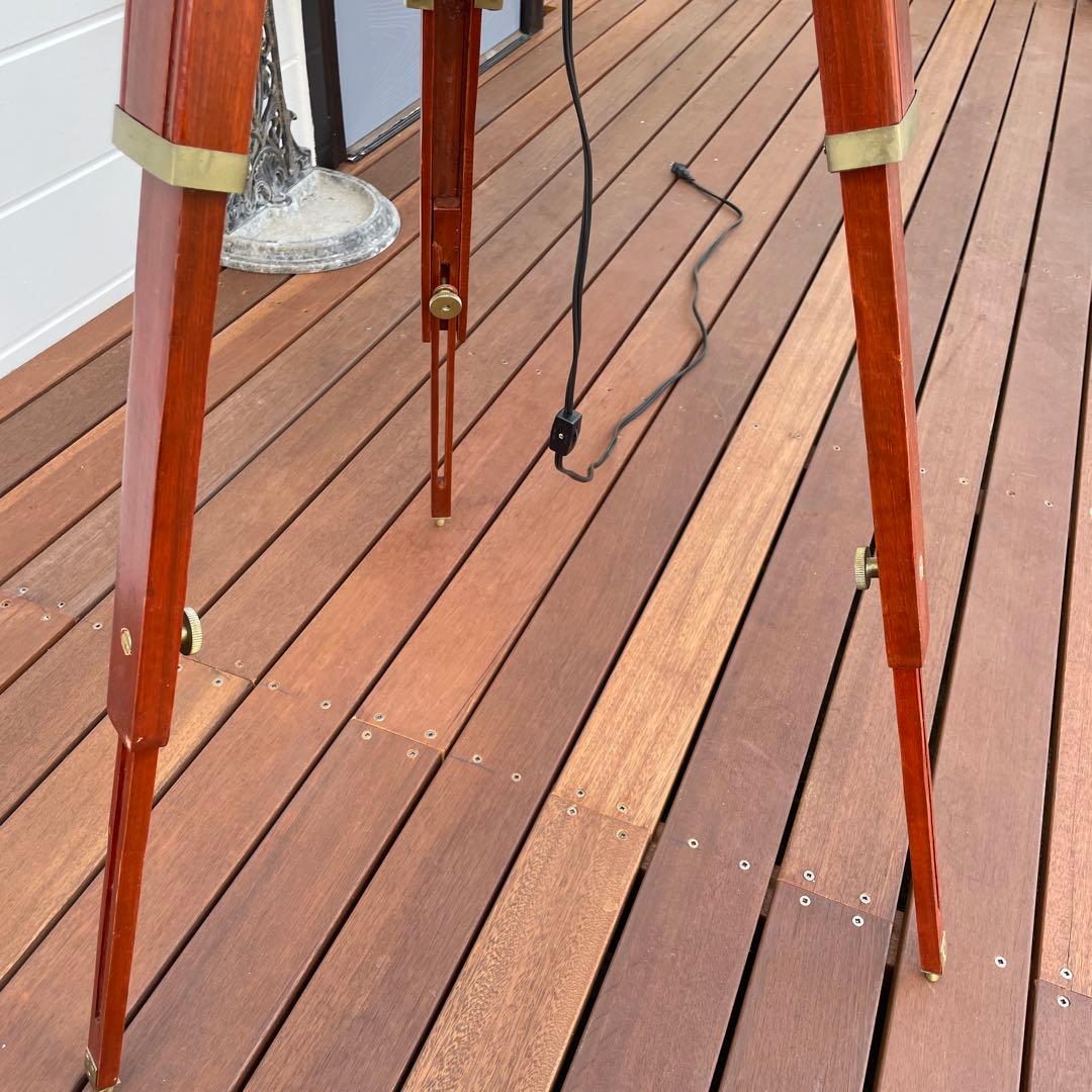 新品未使用アンティーク調インテリア❗️フロアスタンドライト