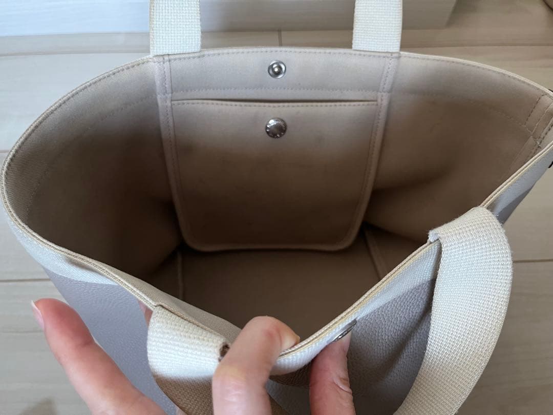 Hervé Chapelier 707GP トートバッグ Mサイズ