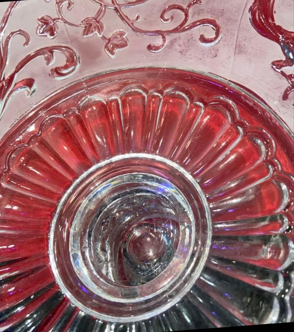 バカラ 鳳凰紋　ルネサンス　コンポート　大型サイズ　逸品