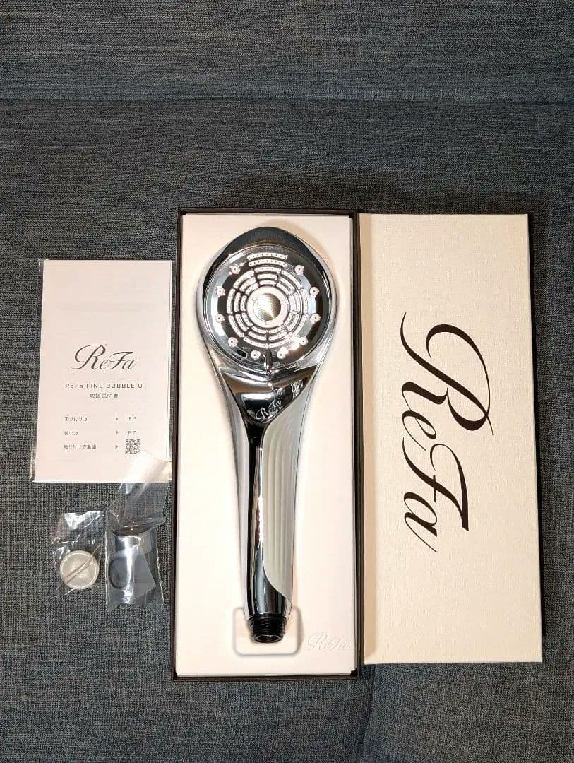 新品未使用 ReFaファインバブル U シャワーヘッド ホワイト