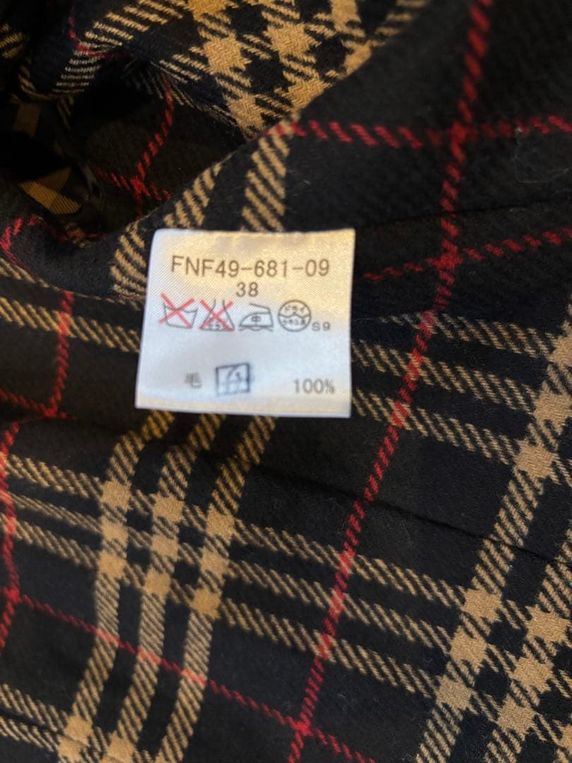 Burberryのトレンチコート ベルト付き